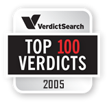 VerdictSearch | Top 100 Verdicts 2005